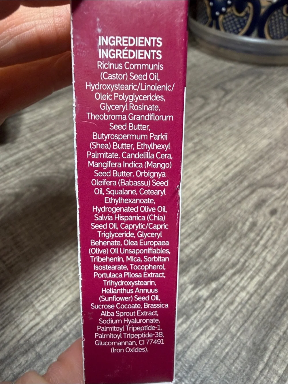 🍄5 for $35🍄 The Inkey List Berry Tint Tripeptide Plumping Lip Balm